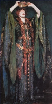 Miss Ellen Terry as Lady Macbeth portrait John Singer Sargent Oil Paintings